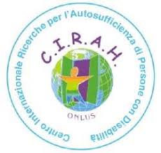 il logo del C.I.R.A.H. (Centro Internazionale Ricerche per l'Autosufficienza di persone con disabilità)